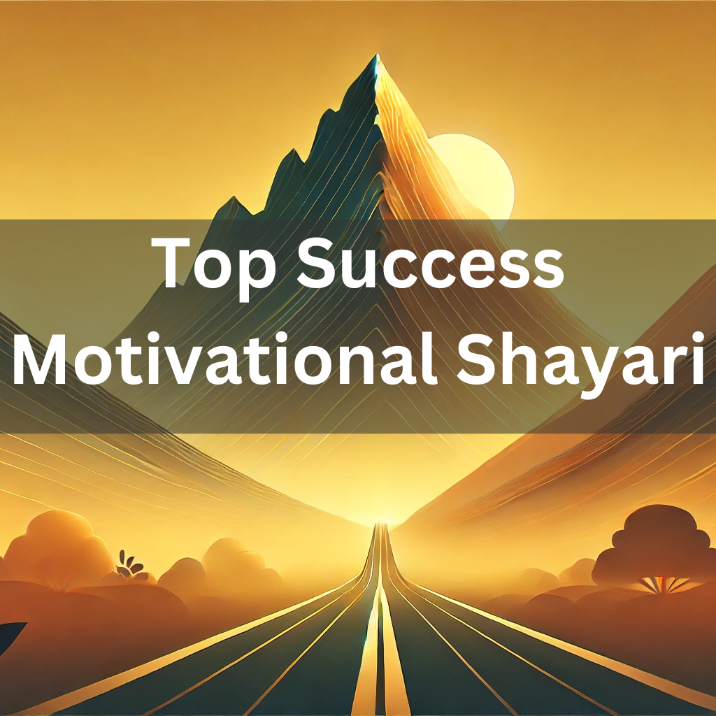 Top Success Motivational Shayari